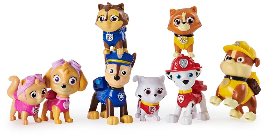 Paw Patrol キャラクター13点セット Paw Patrol 6058524 Core Pups Gift Pack with 8 Collectible